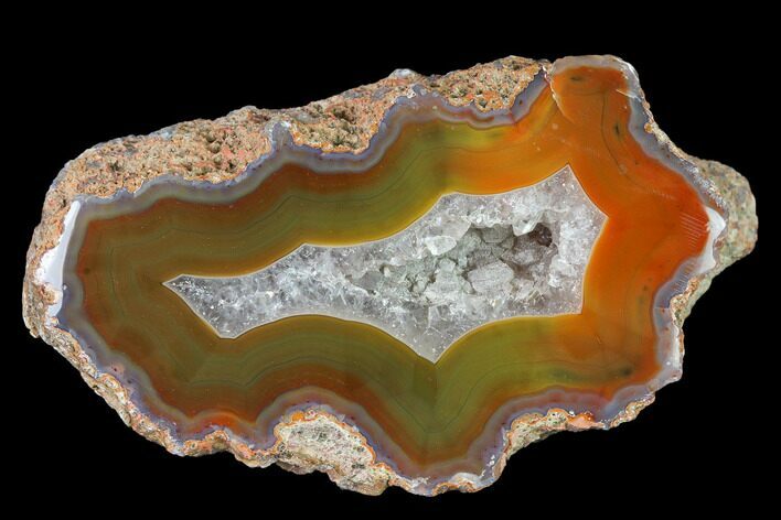 Colorful, Polished Condor Agate Section - Argentina #145524